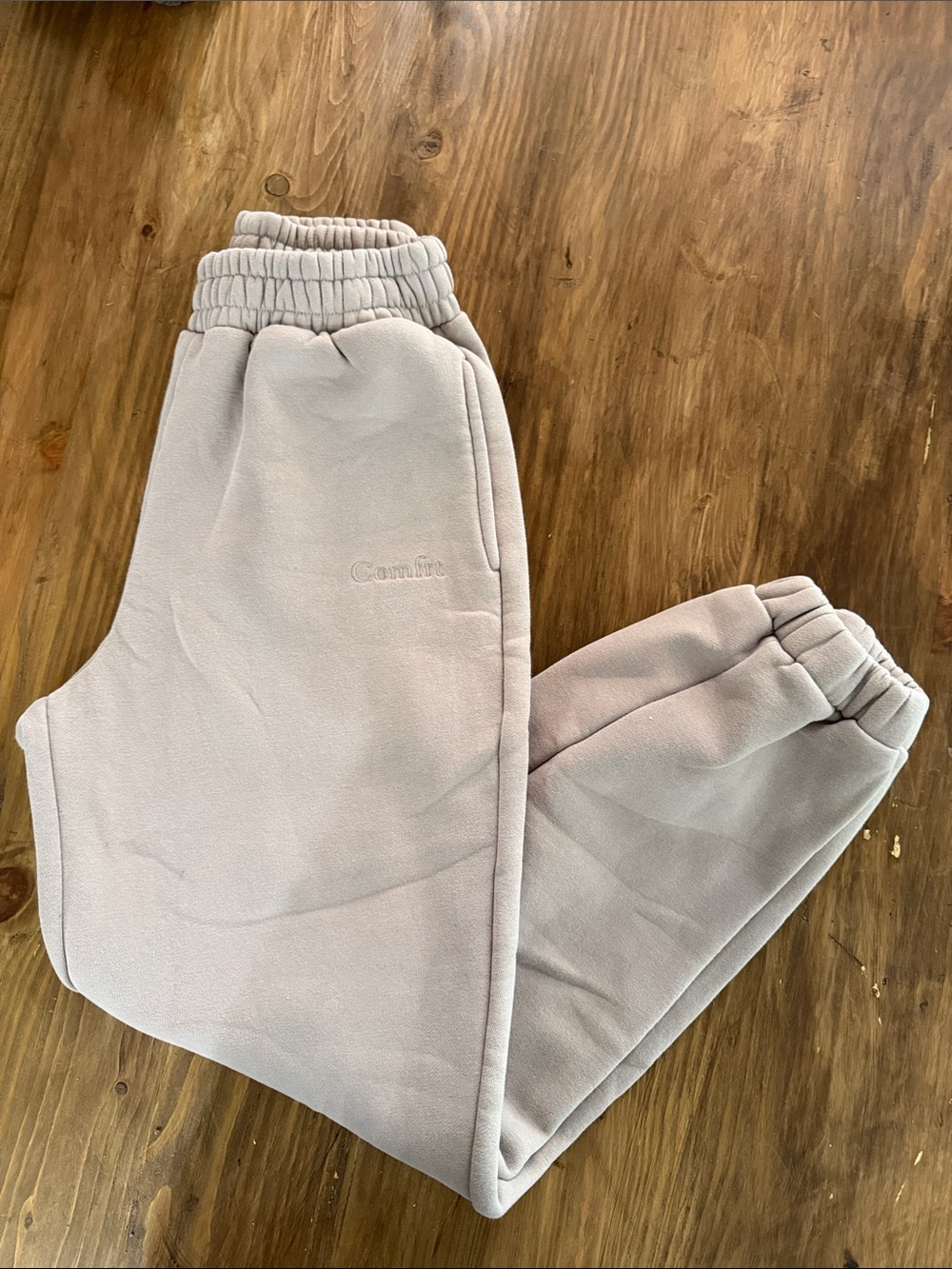 Comfy Women's Track Joggers in Light Mauve - Comfiro